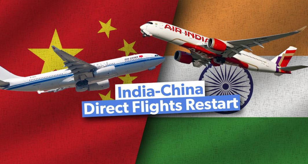 ५ वर्षपछि पुन: भारत–चीनबीच सीधा हवाई सेवा सुरु हुने