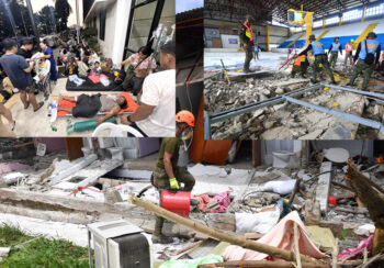 फिलिपिन्समा ६.९ म्याग्निच्युडको भूकम्प