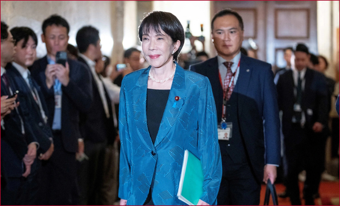जापानको पहिलो महिला प्रधानमन्त्री बनिन् सानेई ताकाइची