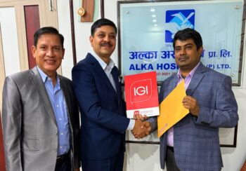 आईजीआई प्रुडेन्सियल र अल्का अस्पतालबीच सेवा आदान-प्रदान गर्ने सम्झौता