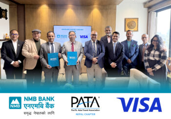 एनएमबी बैंकले ल्यायो पर्यटकको सहज भुक्तानीका लागि ‘एनएमबी सफ्ट पस’