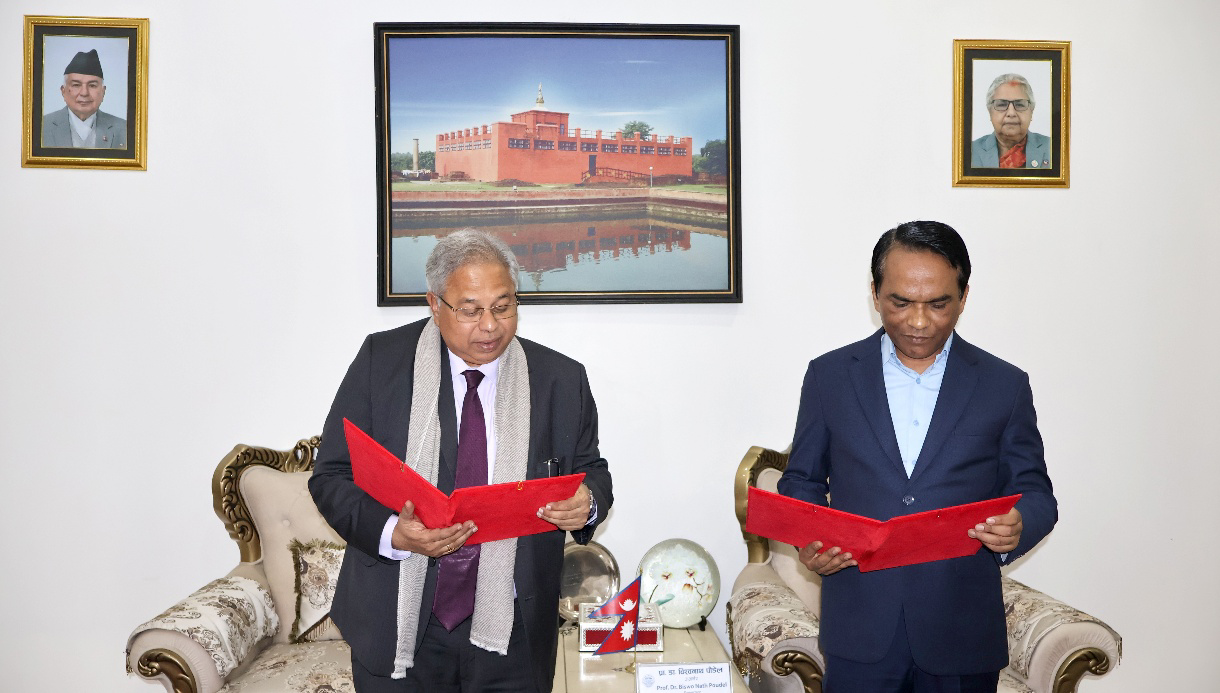 नेपाल एसबीआईमा नयाँ अध्यक्ष, गभर्नरसँग लिए सपथ