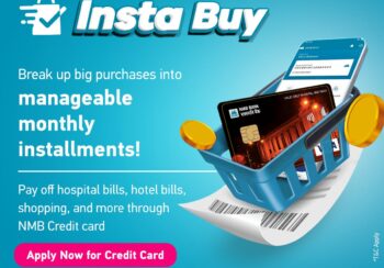‘एनएमबि इन्स्टा बाइ’ मार्फत क्रेडिट कार्ड सेवामा एनएमबि बैंकको थप सुविधा