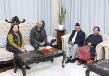 एमाले अध्यक्ष ओलीले जेनजी आन्दोलनपछि पहिलोपटक भेटे कांग्रेस सभापति देउवालाई