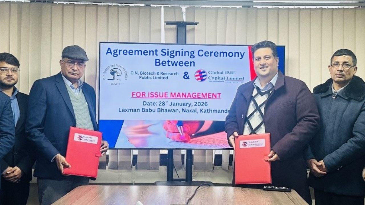 आईपीओ निष्काशन गर्दै ओएन बायोटेक एण्ड रिसर्च, बिक्री प्रबन्धकमा ग्लोबल आइएमई क्यापिटल