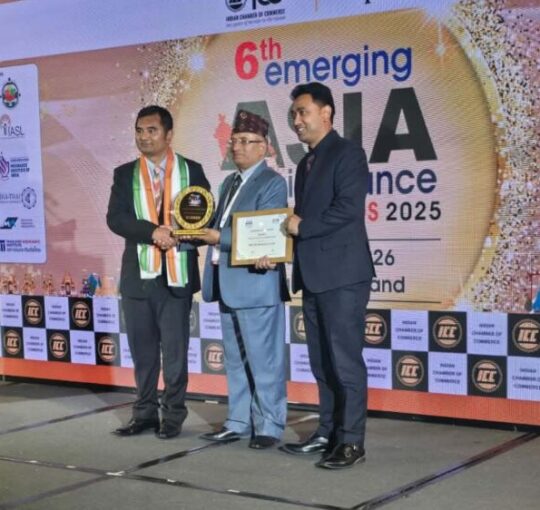 आइएमई लाइफले पायो एशिया इमर्जिङ इन्स्योरेन्स अवार्डसमा तीनवटा उपाधी