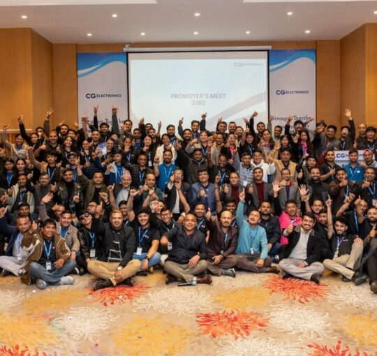 सीजी इलेक्ट्रेनिक्सद्वारा राष्ट्रिय स्तरको प्रमोटर मिट काठमाडौंमा सम्पन्न