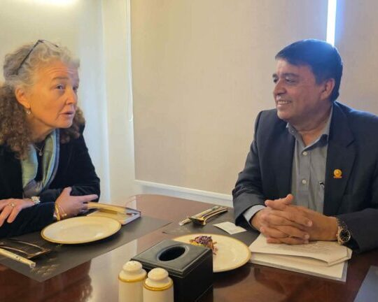 अध्यक्ष ढकाल र राष्ट्रसंघकी आवासीय संयोजकबीच भेटवार्ता