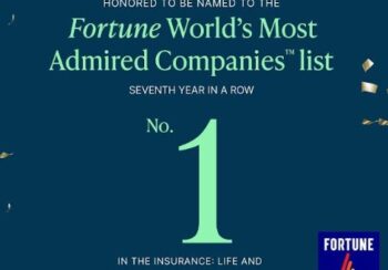 मेट लाइफ फर्च्युन वर्ल्डस् मोस्ट एडमायर्ड कम्पनीज २०२६ को सूचीमा अग्रणी बीमा कम्पनीको रूपमा सम्मानित
