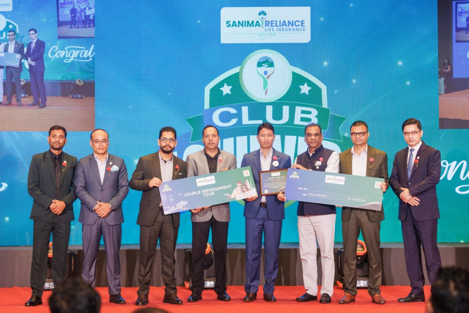 सानिमा रिलायन्स लाइफबाट ५ पटक एमडिआरटी र ३ पटक सिओटीको उपाधि पाएका नारायण बहादुर गुरुङ