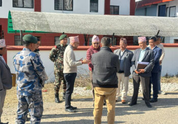 चुनावी माहौल बुझ्न जिल्ला दौडाहामा अर्थमन्त्री