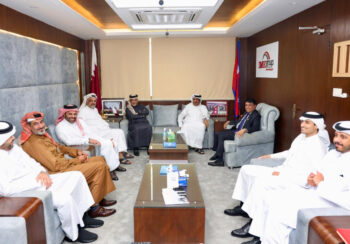 आइएमई ग्रुपमा कतारको व्यवसायिक प्रतिनिधिमण्डल