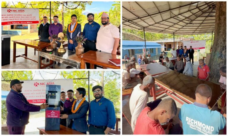 एनआईसी एशिया बैंकद्वारा बर्दगोरिया, कैलालीस्थित सहारा घरलाई आवश्यक सामग्री सहयोग