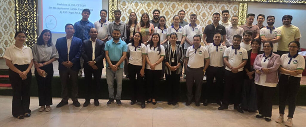गरिमा क्यापिटलका कर्मचारीलाई एएमएल तालिम, धितोपत्र बजारमा अनुपालनमा जोड