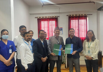 सानिमा बैंकद्वारा गोरखा अस्पताललाई ५ पिडियाट्रिक बेड सहयोग