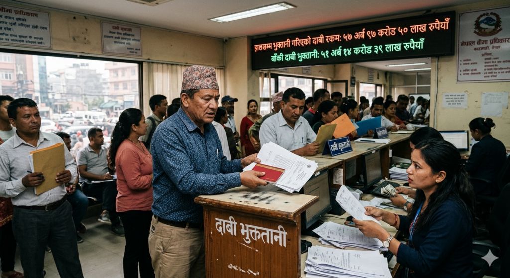 बीमाको डरलाग्दो दाबी भुक्तानी !