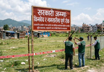 अतिक्रमित जग्गा किनबेचमा रोक