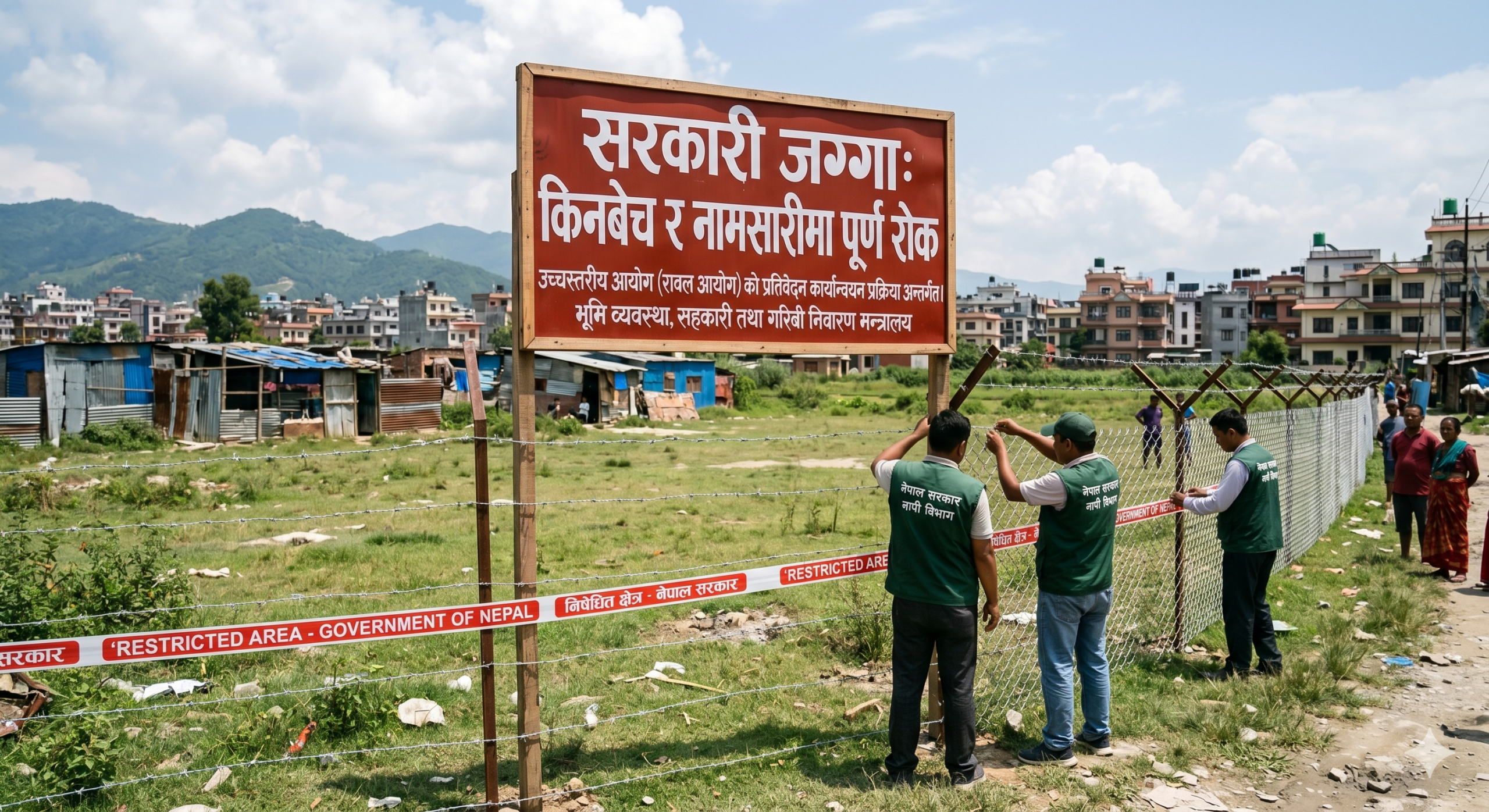 अतिक्रमित जग्गा किनबेचमा रोक