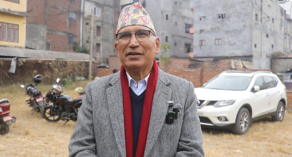 एमाले उपाध्यक्ष विष्णु पौडेल पक्राउ