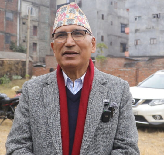 एमाले उपाध्यक्ष विष्णु पौडेल पक्राउ