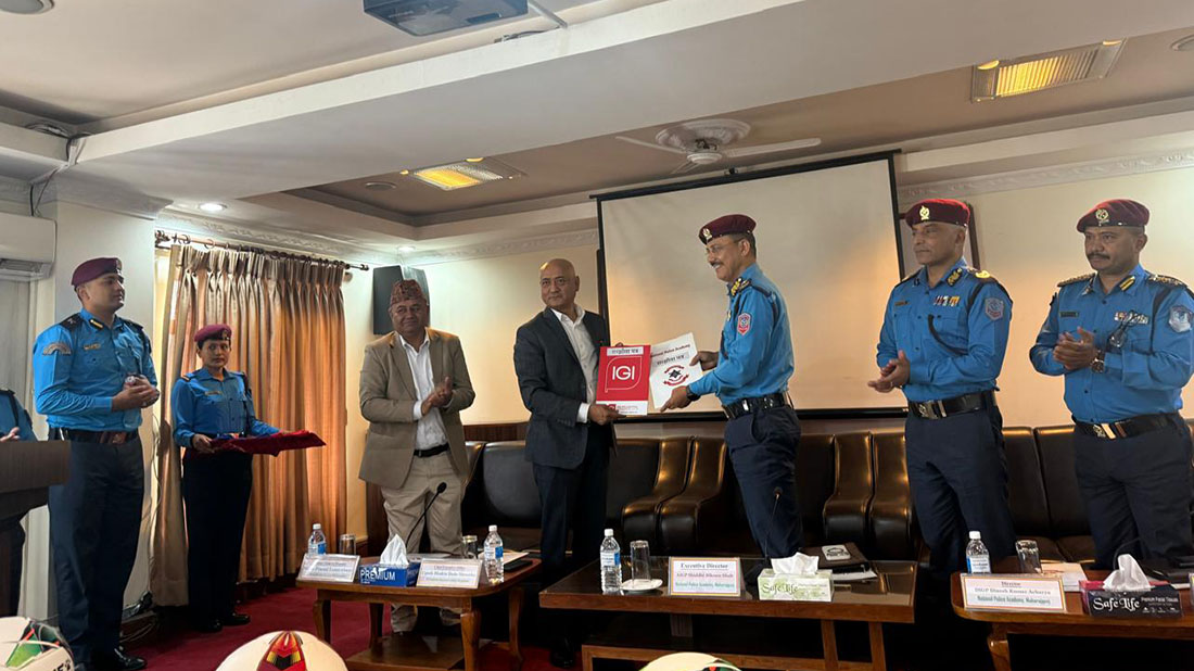 आइजीआई प्रुडेन्सियल र नेपाल पुलिस फुटबल क्लबबीच सहकार्य सम्झौता