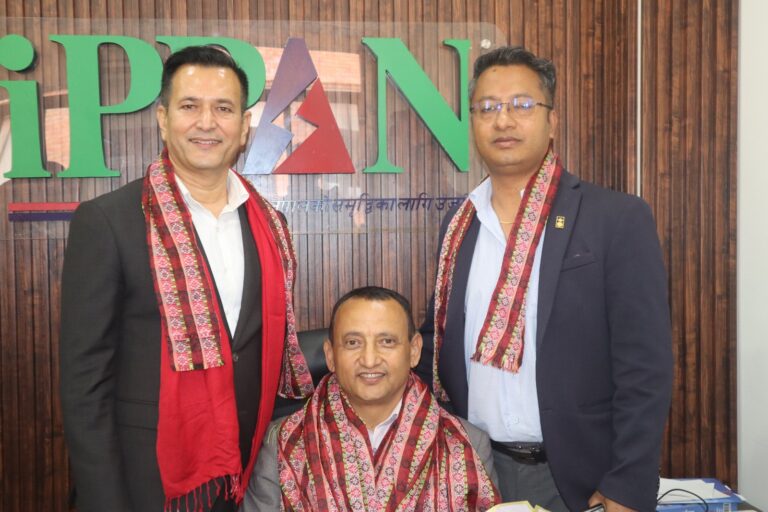 इप्पानका अध्यक्ष डाँगीद्वारा पदभार ग्रहण, ऊर्जा क्षेत्रलाई एकताबद्ध बनाएर अघि बढाउने प्रतिबद्धता