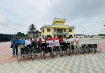 स्वास्थ्य संस्था र विद्यालयलाई मुक्तिनाथ विकास बैंकको सहयोग, २६ थान ह्विलचेयर हस्तान्तरण
